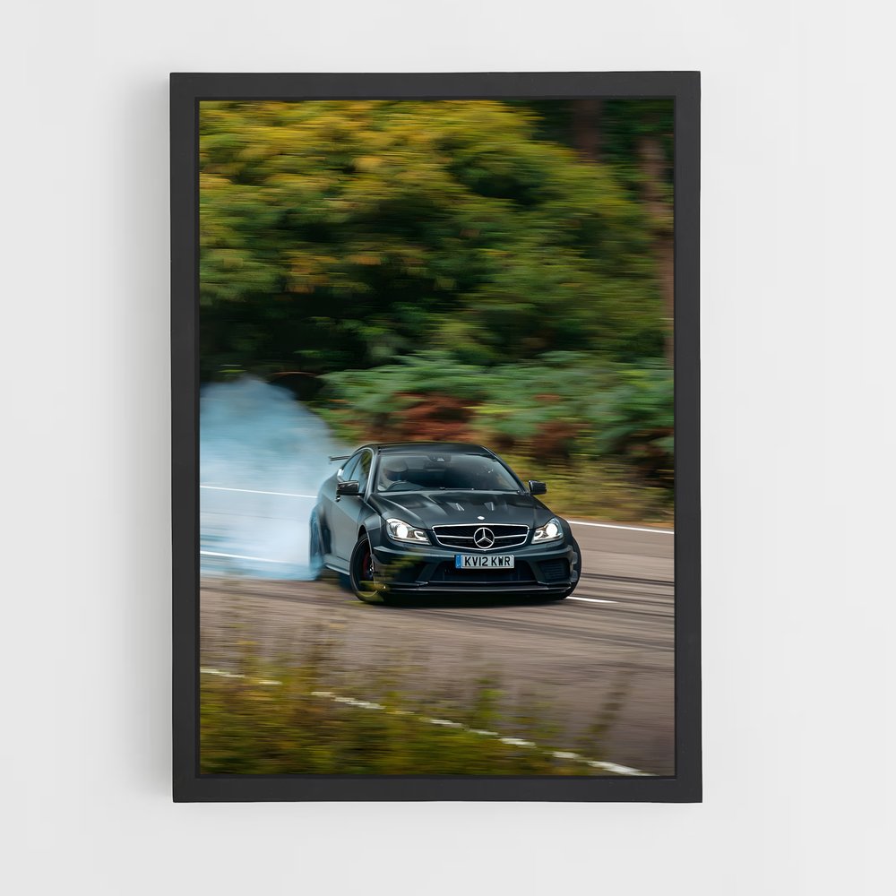 Poster SLR Black Series – affiche Mercedes (vue 2)